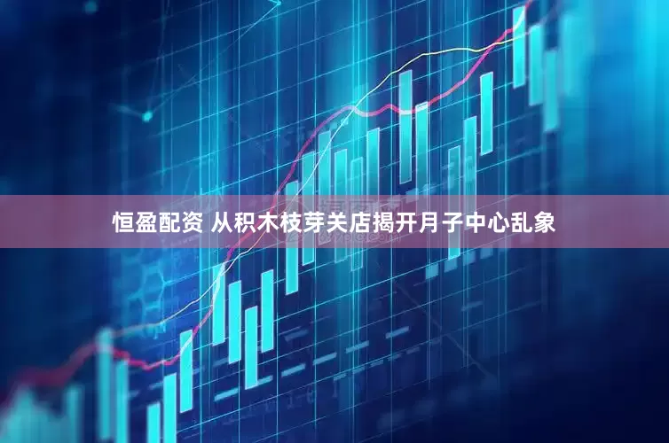 恒盈配资 从积木枝芽关店揭开月子中心乱象