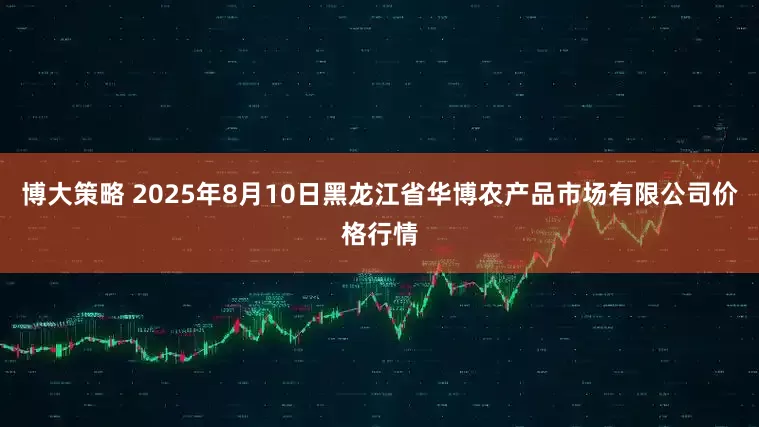 博大策略 2025年8月10日黑龙江省华博农产品市场有限公司价格行情